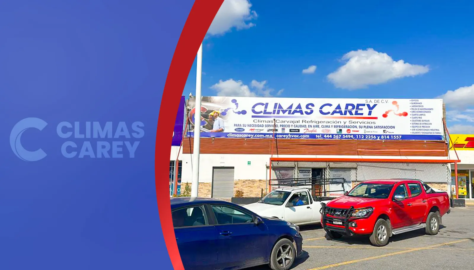 Sucursal de Climas Carey en Av. Benito Juárez 1495, San Luis Potosí